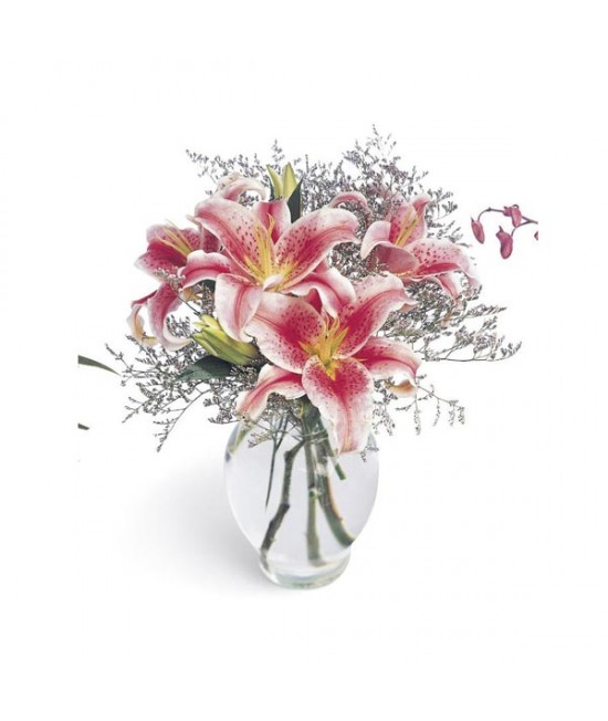 Pink Lily Bouquet